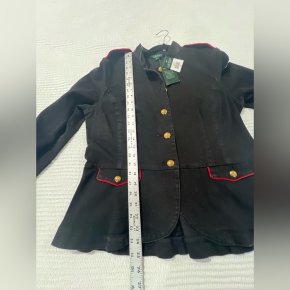Vintage Ralph Lauren Black Blazer with Gold Buttons - Picture 10 of 10